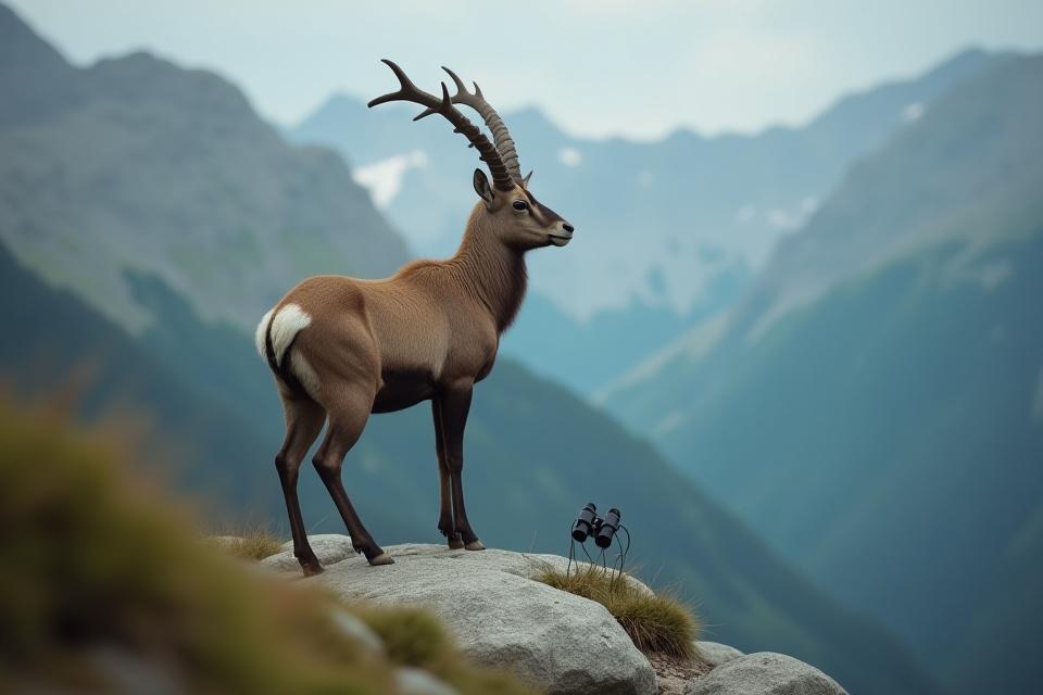 Wildtierbeobachtung in den Alpen